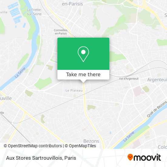 Aux Stores Sartrouvillois map