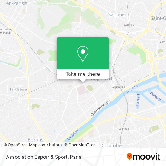 Mapa Association Espoir & Sport