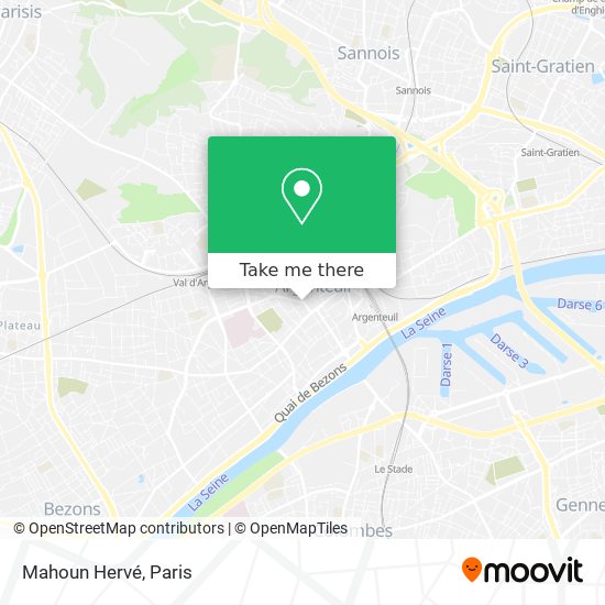 Mapa Mahoun Hervé