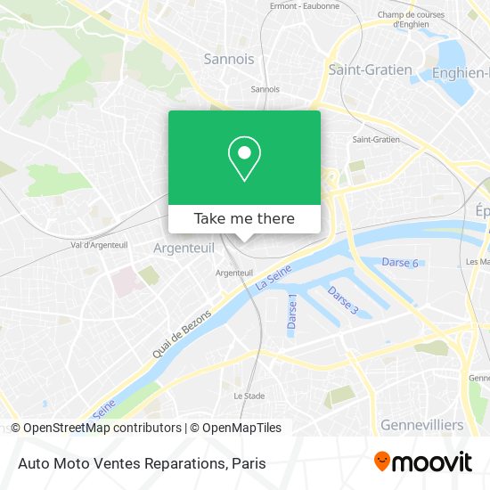 Auto Moto Ventes Reparations map