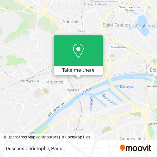 Mapa Dussans Christophe