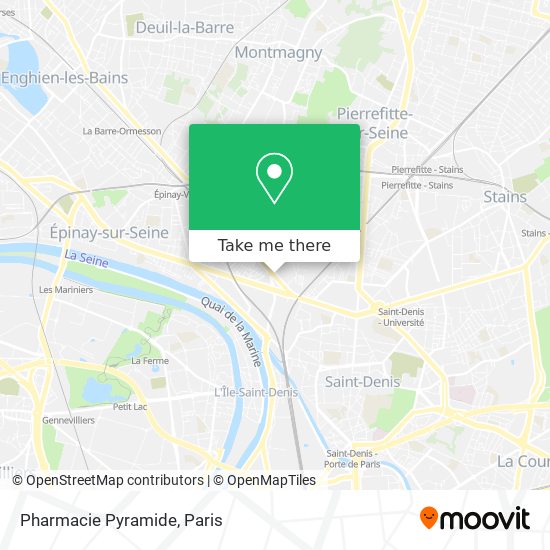 Pharmacie Pyramide map