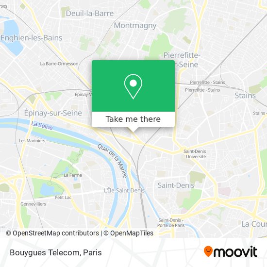 Bouygues Telecom map