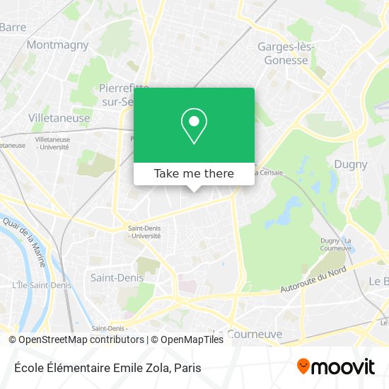 École Élémentaire Emile Zola map