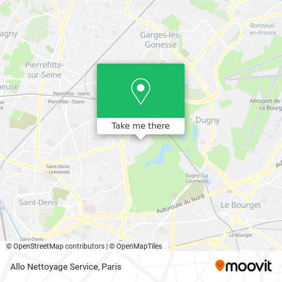 Allo Nettoyage Service map