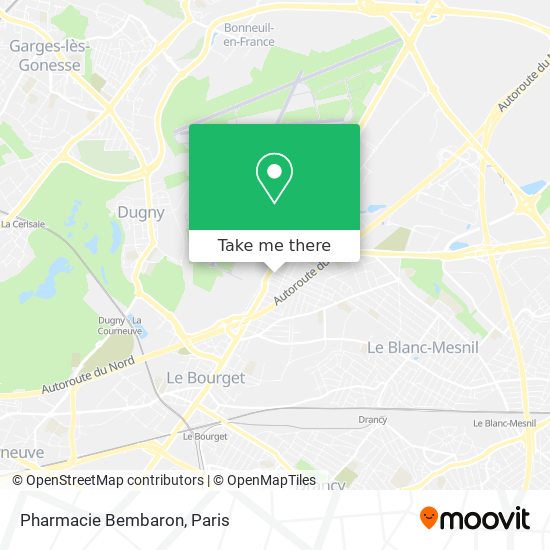 Pharmacie Bembaron map