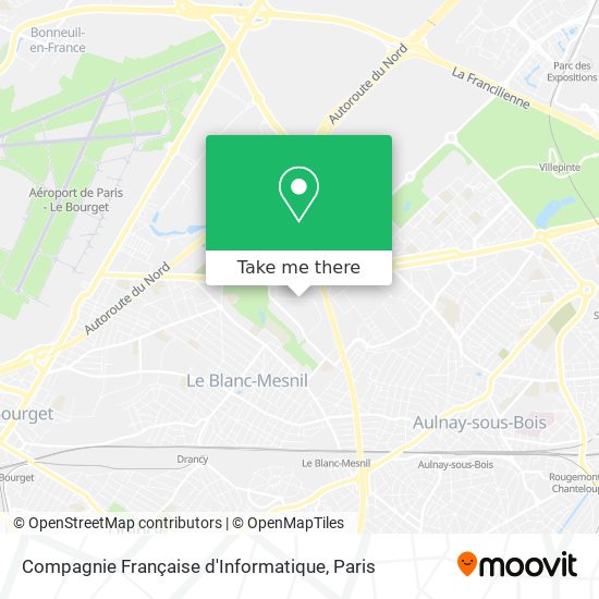 Compagnie Française d'Informatique map