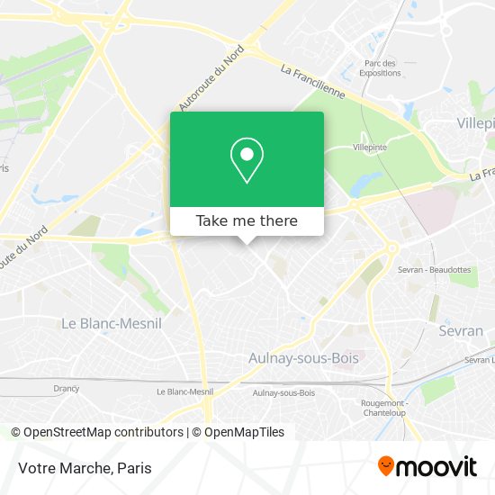 Votre Marche map