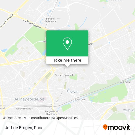 Mapa Jeff de Bruges