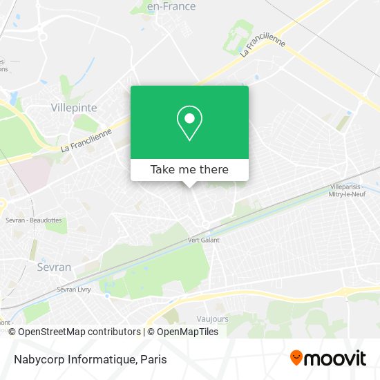 Nabycorp Informatique map