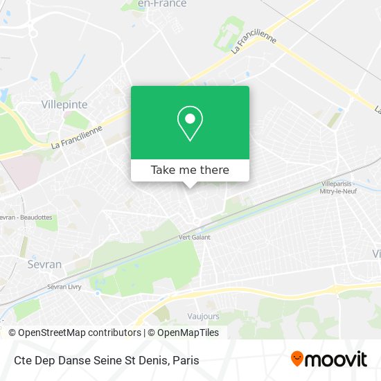 Cte Dep Danse Seine St Denis map