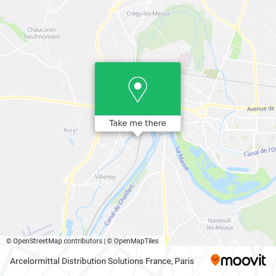 Arcelormittal Distribution Solutions France map