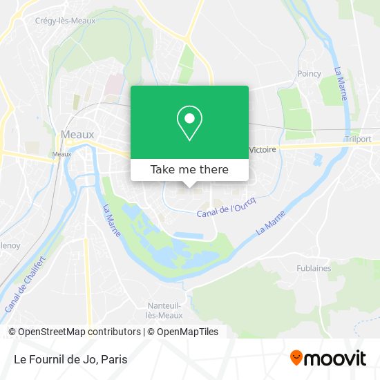 Le Fournil de Jo map