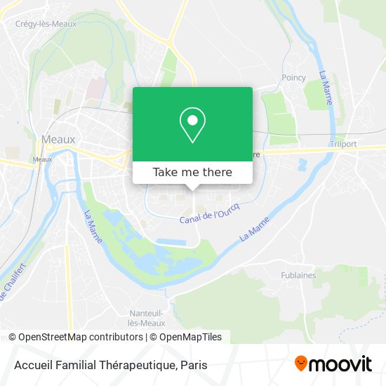 Mapa Accueil Familial Thérapeutique