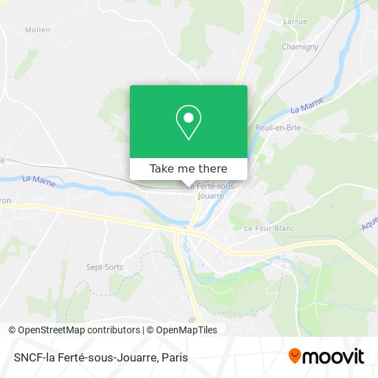 SNCF-la Ferté-sous-Jouarre map