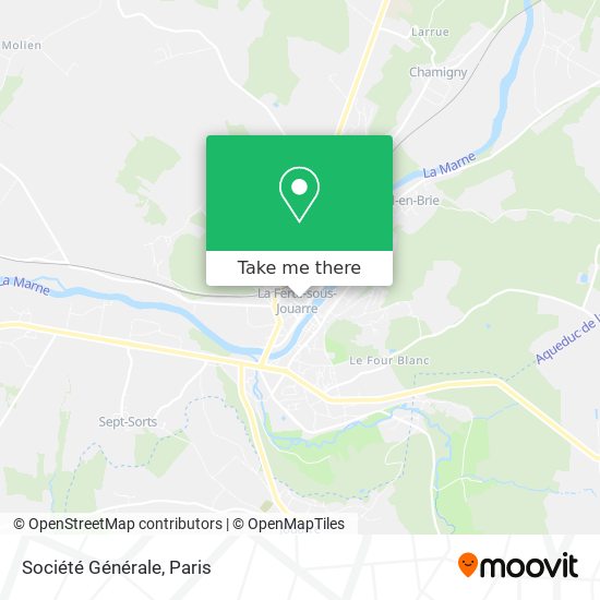Société Générale map