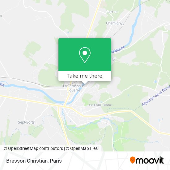 Bresson Christian map