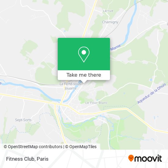 Fitness Club map