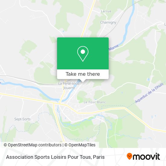 Mapa Association Sports Loisirs Pour Tous