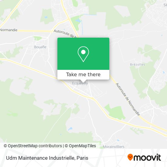 Udm Maintenance Industrielle map