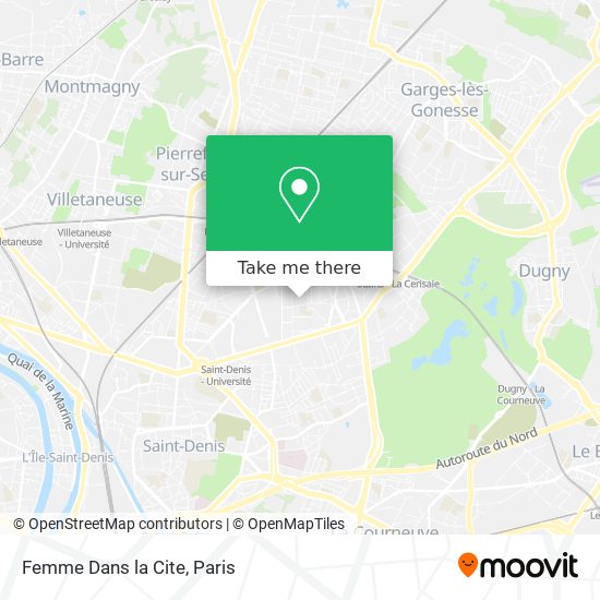 Femme Dans la Cite map