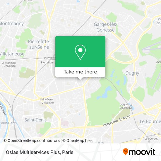Osias Multiservices Plus map
