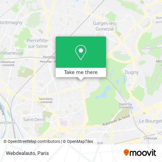 Webdealauto map