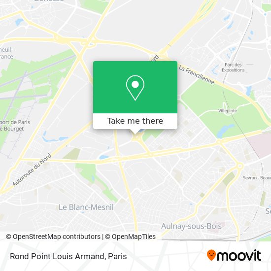 Rond Point Louis Armand map