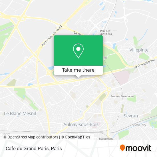 Café du Grand Paris map