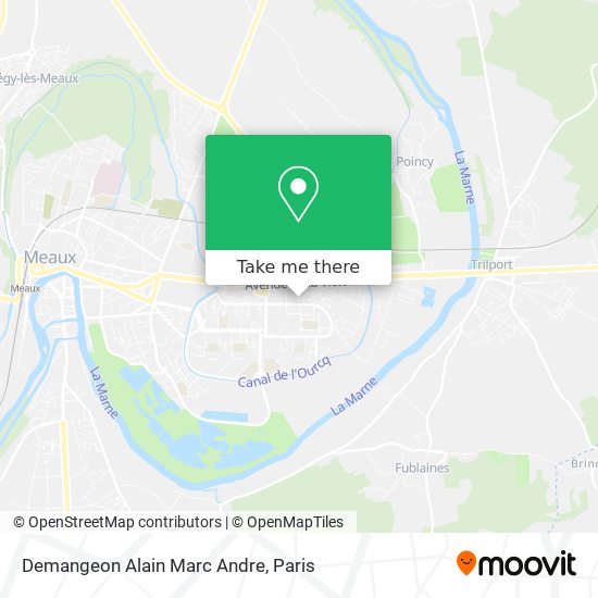 Demangeon Alain Marc Andre map