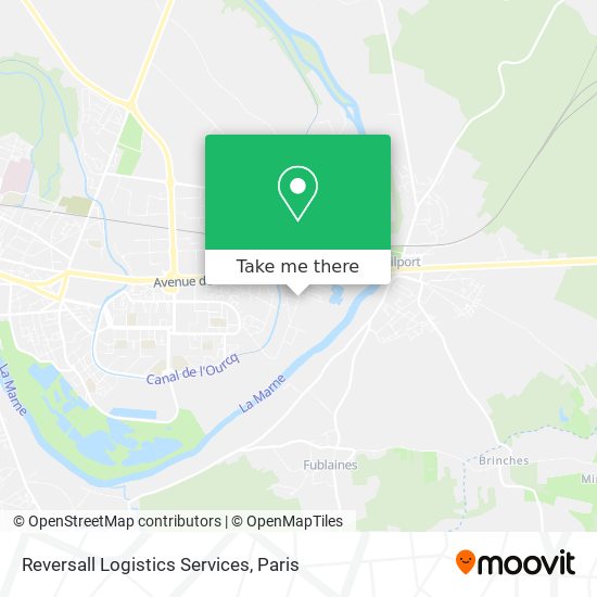 Mapa Reversall Logistics Services
