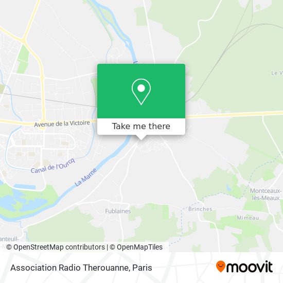 Association Radio Therouanne map
