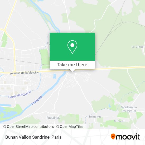 Buhan Vallon Sandrine map