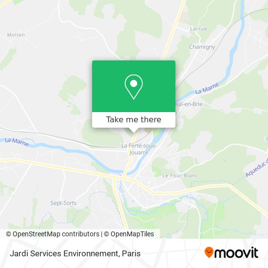 Jardi Services Environnement map