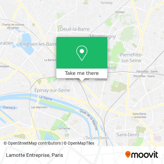 Mapa Lamotte Entreprise