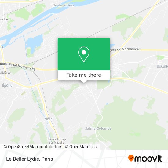 Le Beller Lydie map