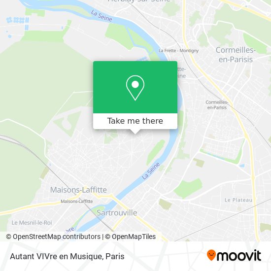 Autant VIVre en Musique map