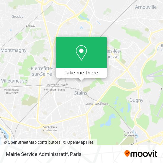 Mapa Mairie Service Administratif