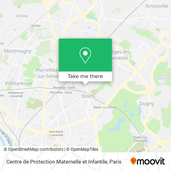 Centre de Protection Maternelle et Infantile map