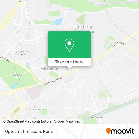 Mapa Opteamal Telecom