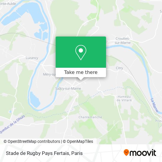 Stade de Rugby Pays Fertais map