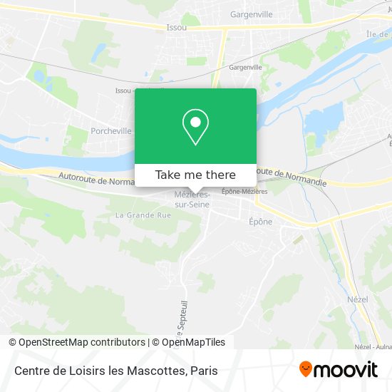 Centre de Loisirs les Mascottes map