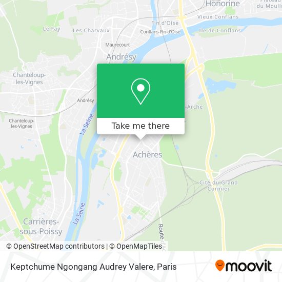 Keptchume Ngongang Audrey Valere map