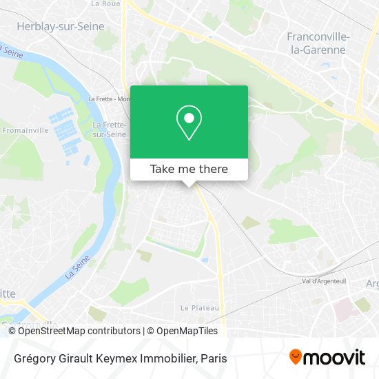 Mapa Grégory Girault Keymex Immobilier