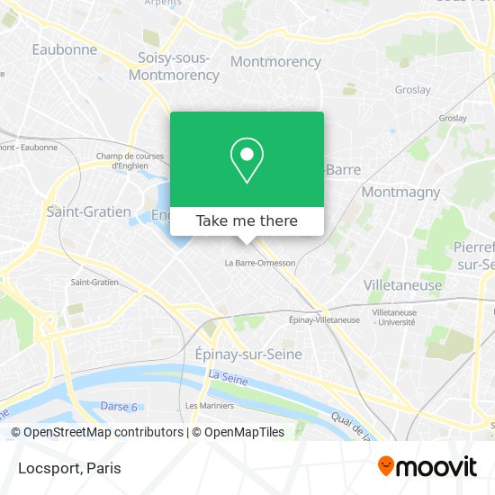 Locsport map