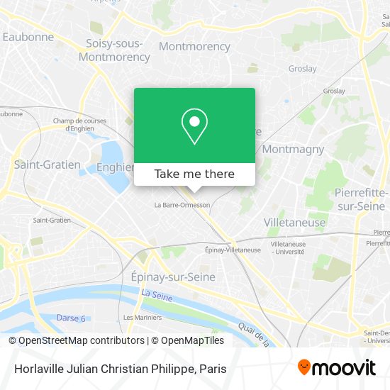 Mapa Horlaville Julian Christian Philippe