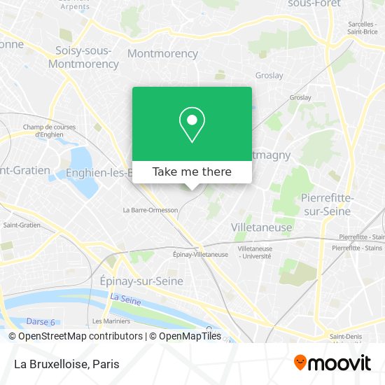 La Bruxelloise map
