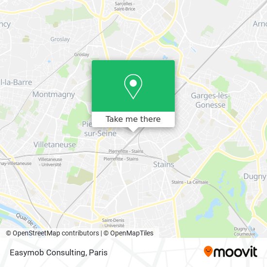 Mapa Easymob Consulting