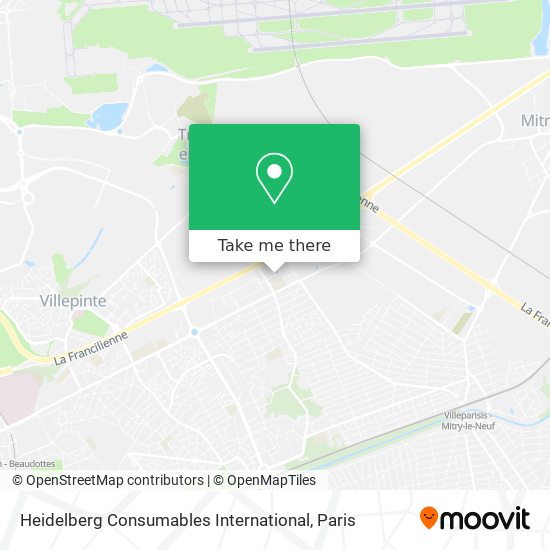 Heidelberg Consumables International map
