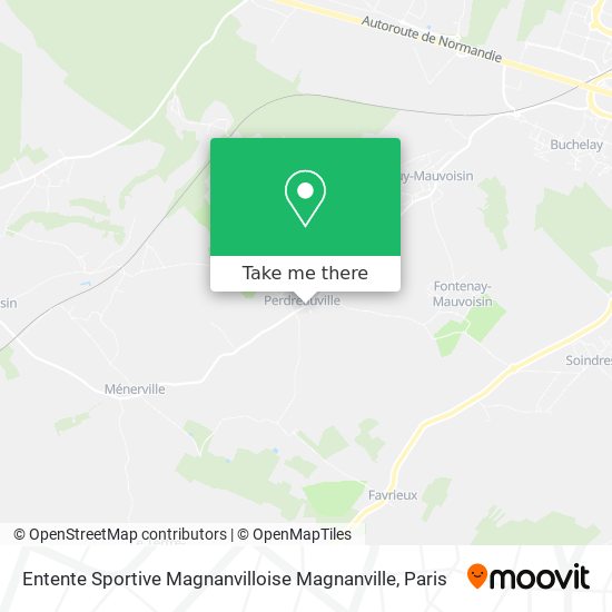 Mapa Entente Sportive Magnanvilloise Magnanville